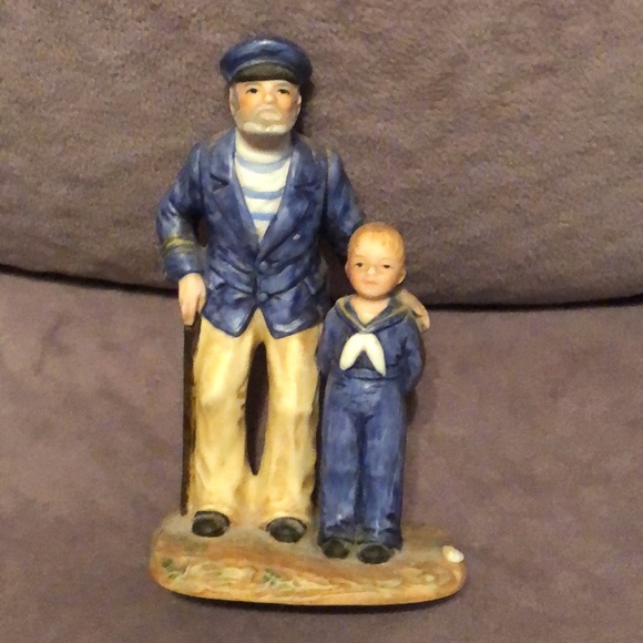 Norman Rockwell “Looking Out To Sea”- 1983 Figurine - Picture 1 of 6